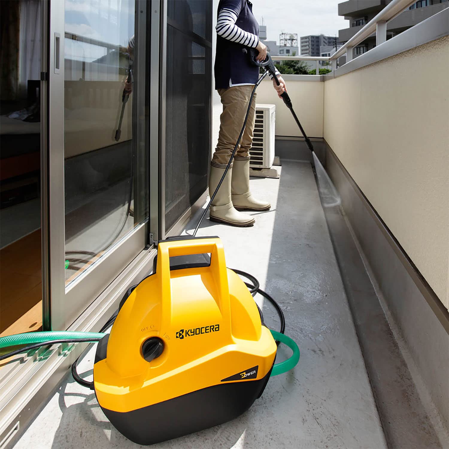 Amazon.co.jp: 京セラ(Kyocera) 旧リョービ 高圧洗浄機 延長高圧